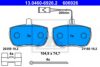 ATE 13.0460-6926.2 Brake Pad Set, disc brake